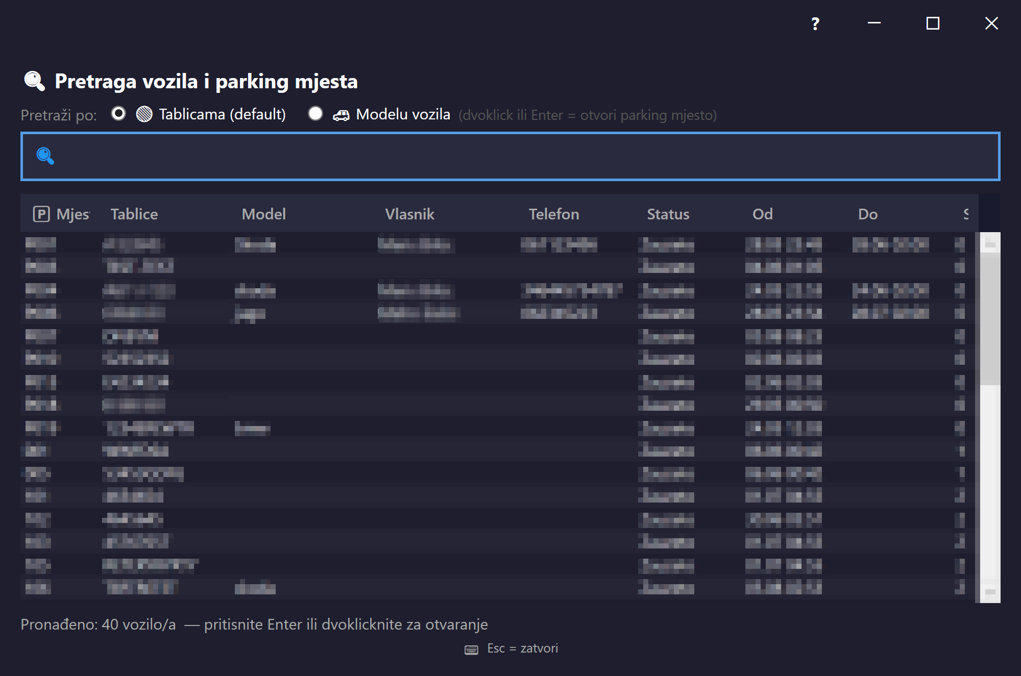 Vehicle search
